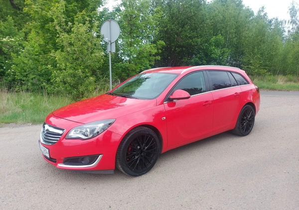 Opel Insignia cena 35800 przebieg: 160000, rok produkcji 2014 z Będzin małe 37